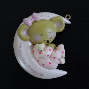 2010 Vintage Baby's First Christmas Ornament AGC LLC